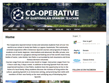 Tablet Screenshot of cooperativeschoolsanpedro.edu.gt